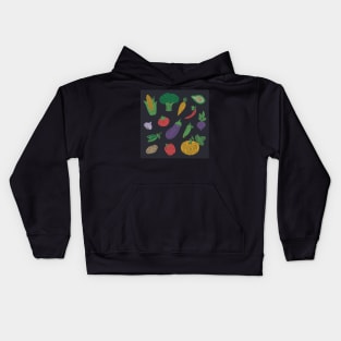 Hypno veggies Kids Hoodie